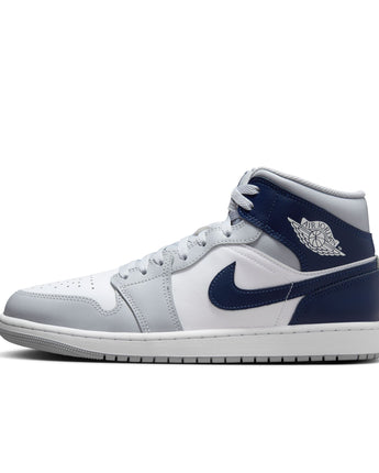 AIR JORDAN 1 MID | DQ8426-104 WHITE/MIDNIGHT NAVY-WOLF GREY