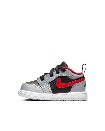 JORDAN 1 LOW ALT (TD) | DR9747-060 BLACK/FIRE RED-CEMENT GREY-WHITE