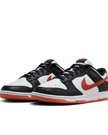 NIKE DUNK LOW RETRO | DV0833-108 WHITE/DRAGON RED-BLACK