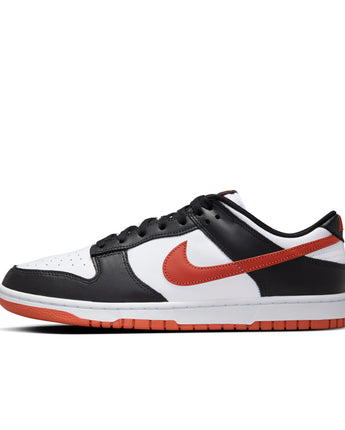 NIKE DUNK LOW RETRO | DV0833-108 WHITE/DRAGON RED-BLACK