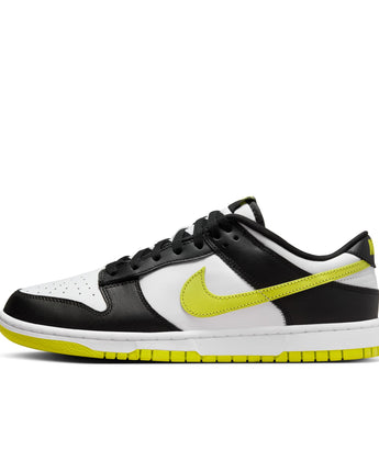 NIKE DUNK LOW RETRO | DV0833-110 WHITE/BRIGHT CACTUS-BLACK