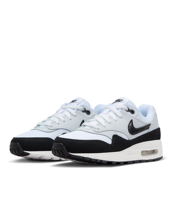 NIKE AIR MAX 1 (GS) | DZ3307-106 WHITE/BLACK-PURE PLATINUM