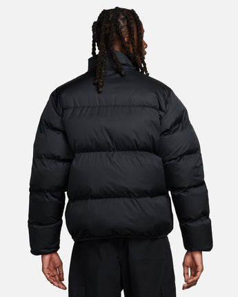 NIKE SPORTSWEAR CLUB PUFFER JACKET | FB7368-010 BLACK/WHITE