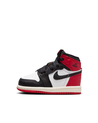 AIR JORDAN 1 HIGH OG "BLACK TOE REIMAGINED" (TD) | FD1413-106 WHITE/BLACK-VARSITY RED-SAIL