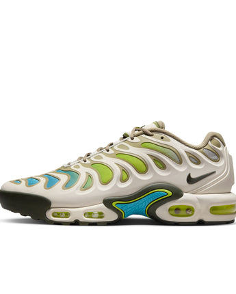 NIKE AIR MAX PLUS DRIFT | FD4290-008 PHANTOM/CARGO KHAKI-CYBER-BALTIC BLUE