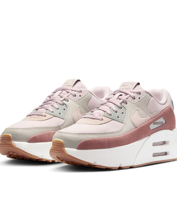 W NIKE AIR MAX 90 LV8 | FD4328-001 LT IRON ORE/PLATINUM VIOLET-LIGHT PUMICE