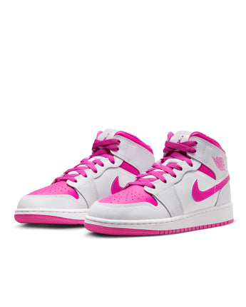 AIR JORDAN 1 MID | FD8780-500 IRIS WHISPER/FIRE PINK-WHITE