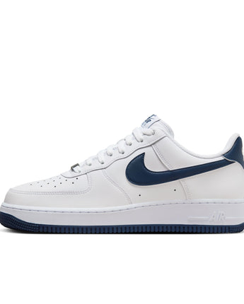 NIKE AIR FORCE 1 '07 | FJ4146-104 WHITE/MIDNIGHT NAVY-WHITE