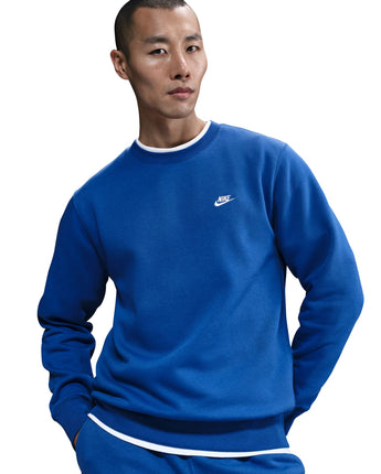 NIKE CLUB BB CREW | FN3886-480 GAME ROYAL/WHITE