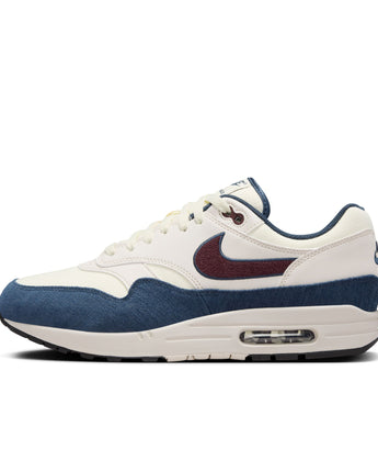 NIKE AIR MAX 1 | FN6952-103 COCONUT MILK/BURGUNDY CRUSH-ARMORY NAVY