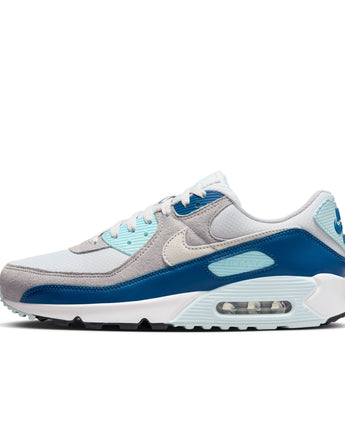 NIKE AIR MAX 90 | FN6958-001 PURE PLATINUM/WHITE-GLACIER BLUE