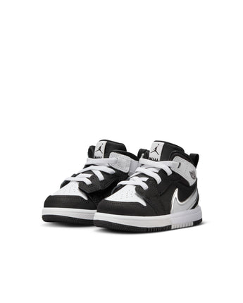 JORDAN 1 MID RM EASYON (TD) | FQ1283-001 BLACK/WHITE