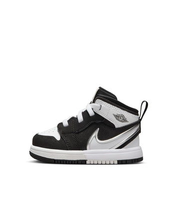 JORDAN 1 MID RM EASYON (TD) | FQ1283-001 BLACK/WHITE