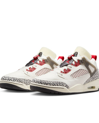 JORDAN SPIZIKE LOW | FQ1759-116 SAIL/VARSITY RED-ANTHRACITE-COCONUT MILK