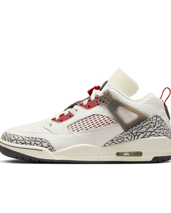 JORDAN SPIZIKE LOW | FQ1759-116 SAIL/VARSITY RED-ANTHRACITE-COCONUT MILK