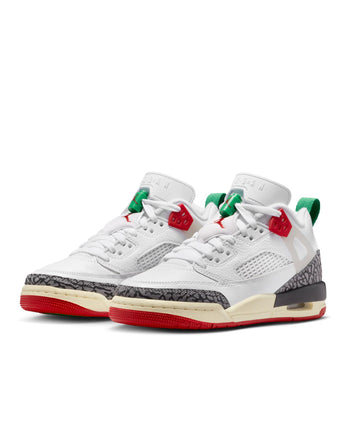 JORDAN SPIZIKE LOW (GS) | FQ3950-109 WHITE/VARSITY RED-COCONUT MILK-BLACK