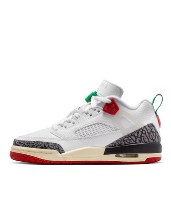 JORDAN SPIZIKE LOW (GS) | FQ3950-109 WHITE/VARSITY RED-COCONUT MILK-BLACK
