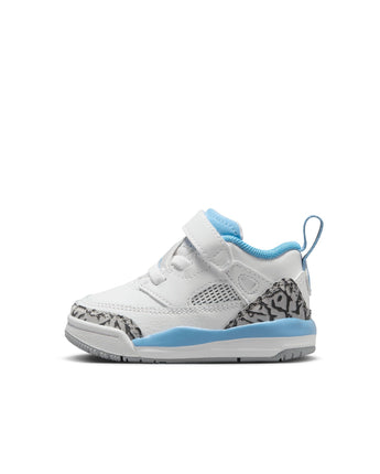 JORDAN SPIZIKE LOW (TD) | FQ3952-141 WHITE/UNIVERSITY BLUE-WOLF GREY