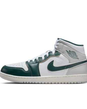 AIR JORDAN 1 MID SE | FQ7720-103 WHITE/OXIDIZED GREEN-SAIL-NEUTRAL GREY