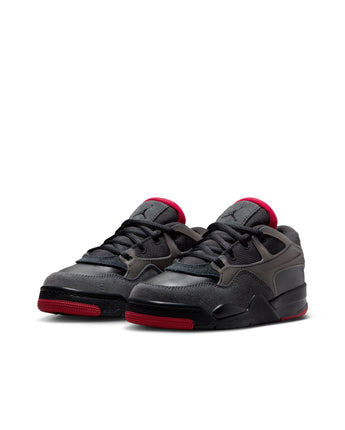 JORDAN 4 RM (PS) | FQ7936-060 BLACK/VARSITY RED-ANTHRACITE