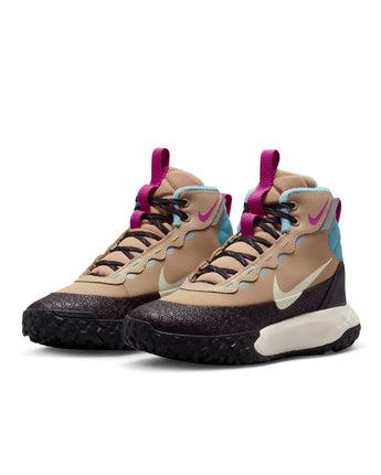 NIKE TERRASCOUT BOOT (GS) | FV4173-200 HEMP/PALE IVORY-BURGUNDY ASH-DENIM TURQ