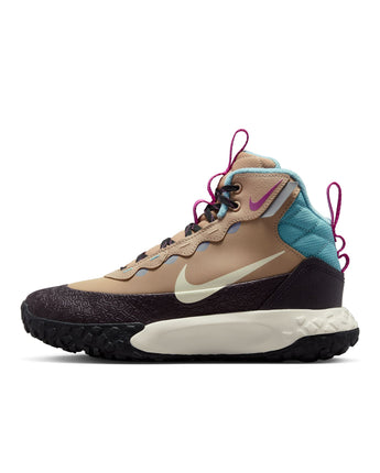 NIKE TERRASCOUT BOOT (GS) | FV4173-200 HEMP/PALE IVORY-BURGUNDY ASH-DENIM TURQ