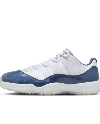 AIR JORDAN 11 RETRO LOW "DIFFUSED BLUE" | FV5104-104 WHITE/MIDNIGHT NAVY-DIFFUSED BLUE