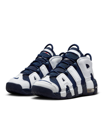 NIKE AIR MORE UPTEMPO (GS) | FV5371-100 WHITE/MIDNIGHT NAVY-METALLIC GOLD