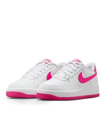 NIKE AIR FORCE 1 (GS) | FV5948-102 WHITE/LASER FUCHSIA