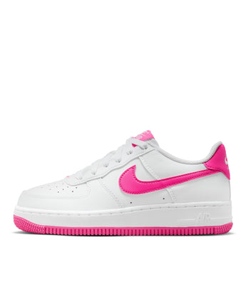 NIKE AIR FORCE 1 (GS) | FV5948-102 WHITE/LASER FUCHSIA