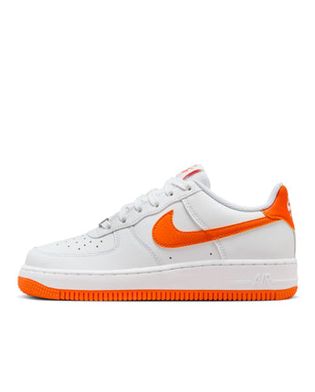 NIKE AIR FORCE 1 LE (GS) | FV5948-113 WHITE/SAFETY ORANGE-WHITE