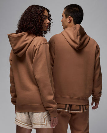 JORDAN BROOKLYN FLEECE | FV7281-223 ARCHAEO BROWN/WHITE