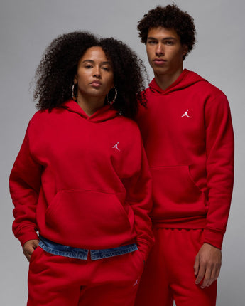 JORDAN BROOKLYN FLEECE | FV7281-687 GYM RED/WHITE