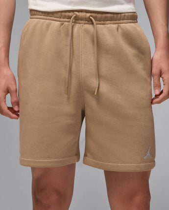 JORDAN BROOKLYN FLEECE SHORTS | FV7285-257 DESERT CAMO/WHITE