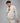 JORDAN BROOKLYN FLEECE FULL ZIP HOODIE | FV7289-050 GREY HEATHER/WHITE