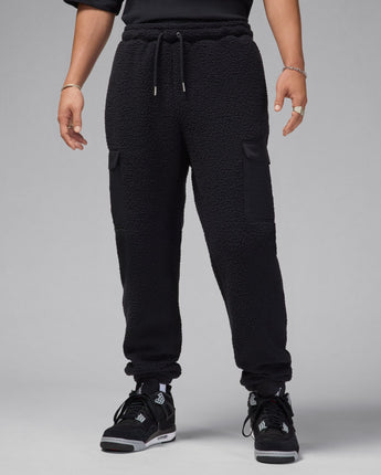 JORDAN FLIGHT SHERPA PANTS | FV7450-010 BLACK