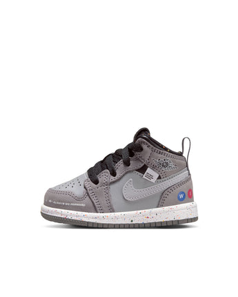 JORDAN 1 MID WINGS (TD) | FZ1208-001 GUNSMOKE/MATTE SILVER-BLACK-LASER ORANGE