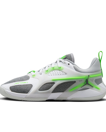 WMNS JORDAN HEIR | FZ2471-103 SAIL/WOLF GREY-ELECTRIC GREEN-WHITE