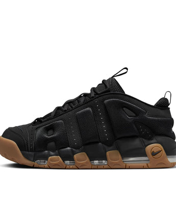 NIKE AIR MORE UPTEMPO LOW | FZ3055-003 BLACK/BLACK-GUM MED BROWN