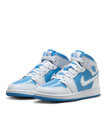 AIR JORDAN 1 MID SE (GS) | FZ3933-114 WHITE/LEGEND BLUE