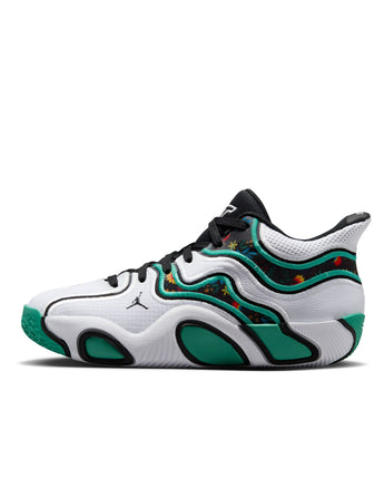 JORDAN TATUM 3 (GS) | HF3136-103 WHITE/BLACK-KINETIC GREEN