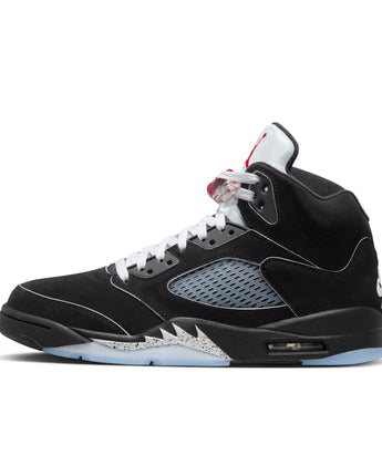 AIR JORDAN 5 RETRO "REIMAGINED" | HF3975-001 BLACK/WHITE-METALLIC SILVER-FIRE RED