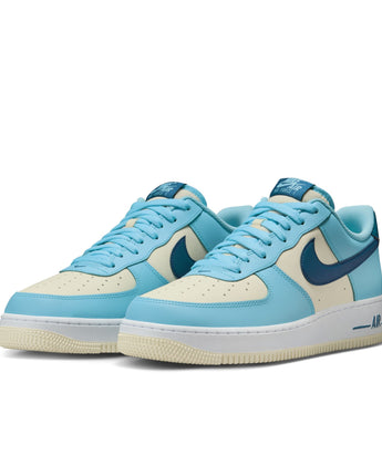 NIKE AIR FORCE 1 '07 | HF4837-407 AQUARIUS BLUE/COURT BLUE-COCONUT MILK