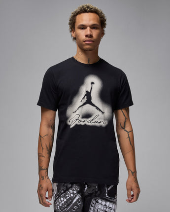 JORDAN FLIGHT MVP SHORT SLEEVES CREW | HJ2330-010 BLACK/SAIL/SAIL