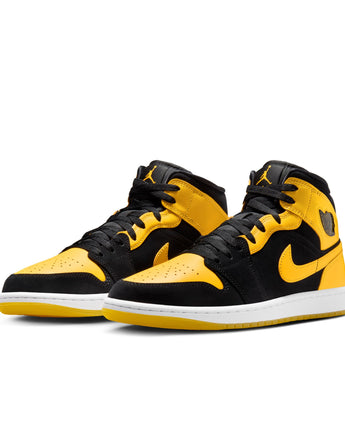 AIR JORDAN 1 MID SE | HJ6654-071 BLACK/VARSITY MAIZE-WHITE