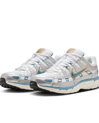 NIKE P-6000 | HJ7246-100 WHITE/AEGEAN STORM-METALLIC SILVER