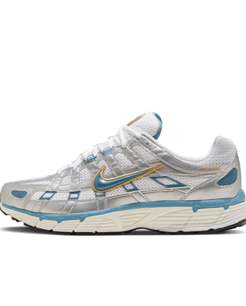 NIKE P-6000 | HJ7246-100 WHITE/AEGEAN STORM-METALLIC SILVER