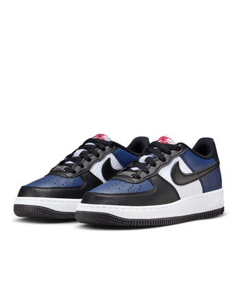 NIKE AIR FORCE 1 (GS) | HJ9201-400 MIDNIGHT NAVY/BLACK-WHITE-UNIVERSITY RED