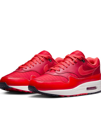 NIKE AIR MAX 1 | HQ3607-687 GYM RED/SAIL-UNIVERSITY RED-LT CRIMSON