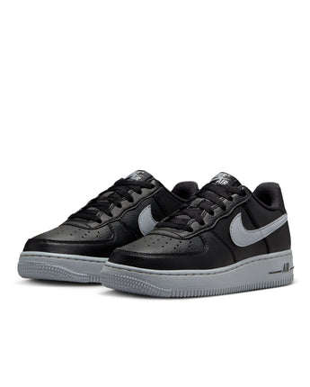 NIKE AIR FORCE 1 (GS) | HQ3807-001 BLACK/WOLF GREY